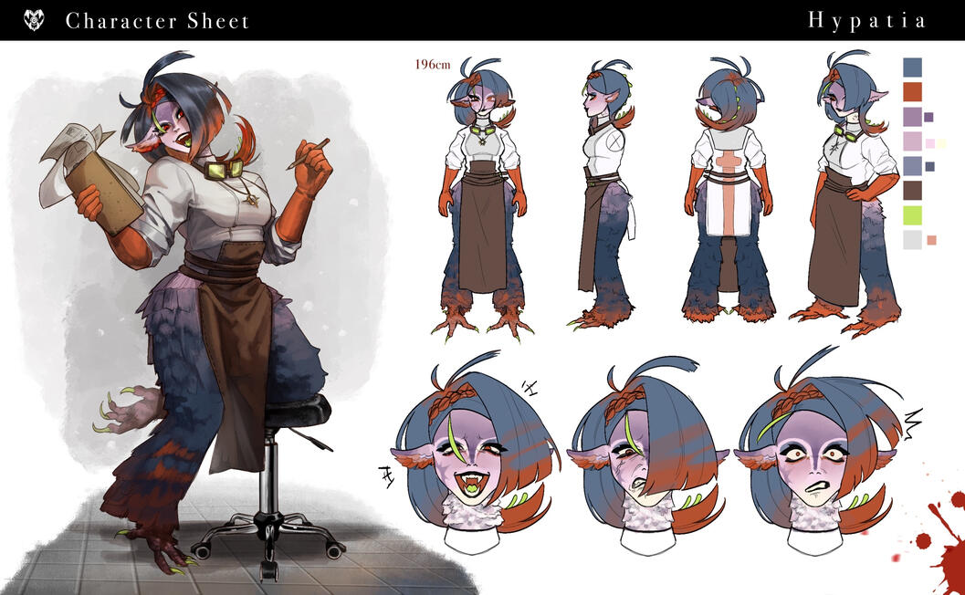 Character Sheet Complete Set $350